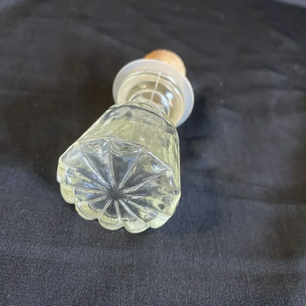 Vintage Prohibition Era Liquor Bottle Decanter Federal Law Prohibits Sale 12”
